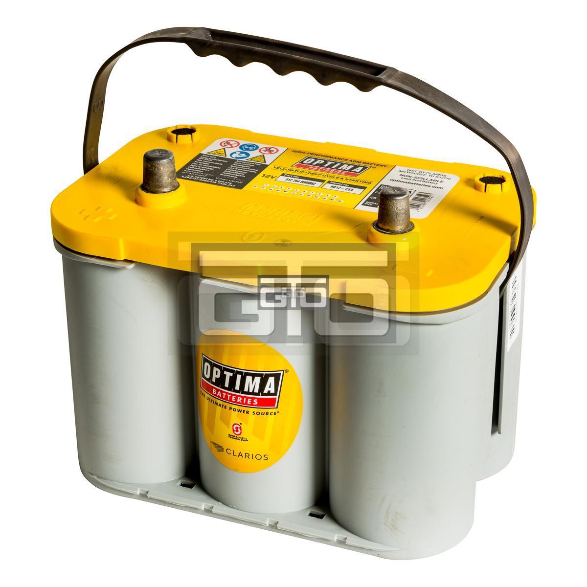 OPTIMA GELB TOP YTS 4,2 12V 55AH 845EN BATTERIE