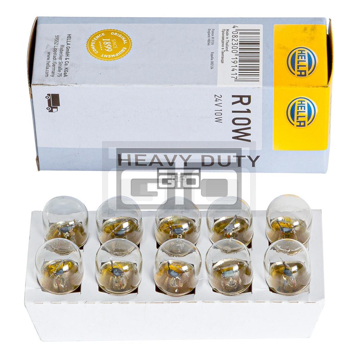 Lightbulb R10W 24V10W BA15S