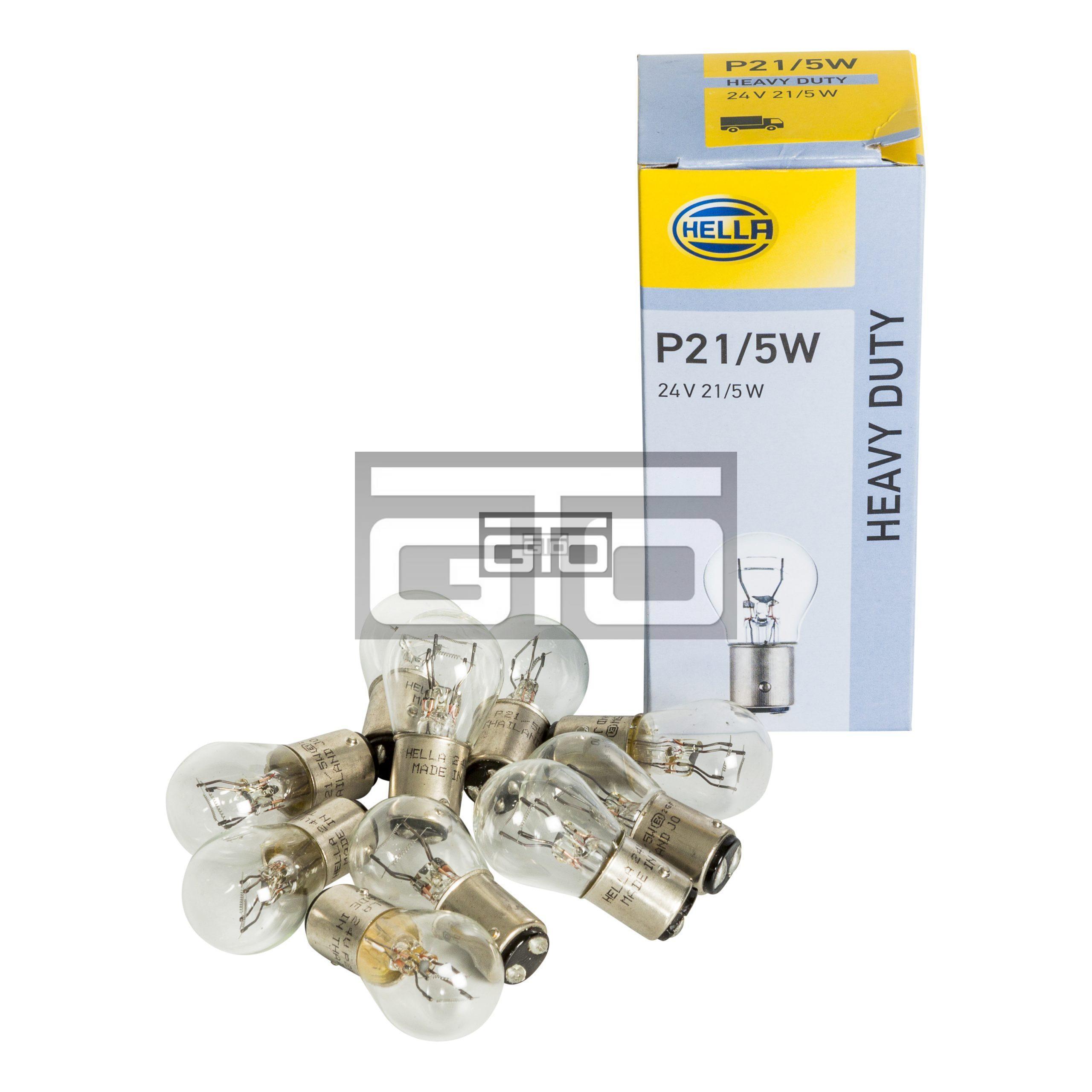 Lightbulb P21/5W 24V BAY15d