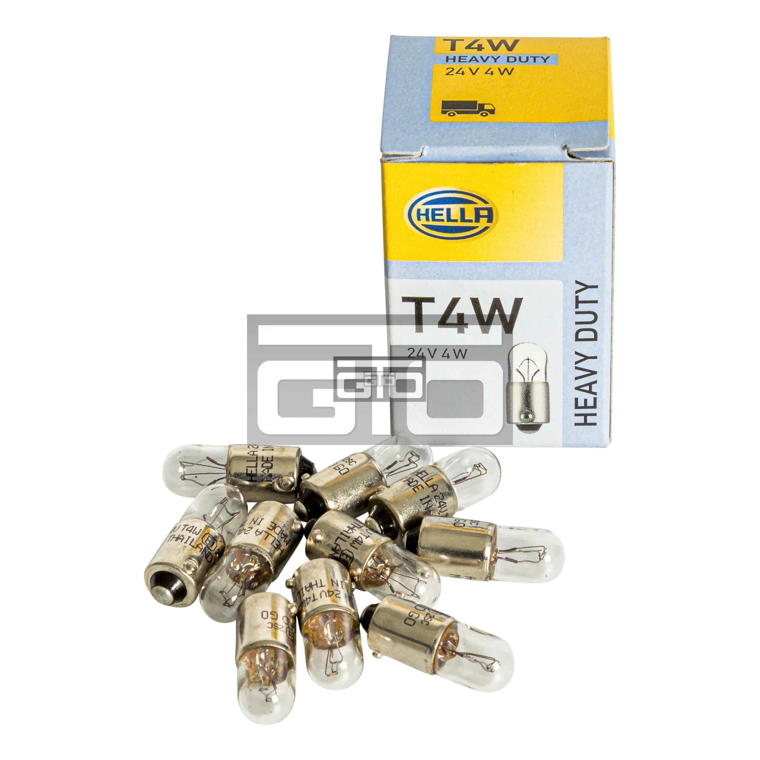 Lightbulb T4W 24V4W BA9s HD