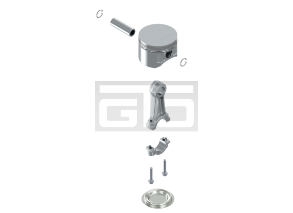 Kit: Piston + Rod