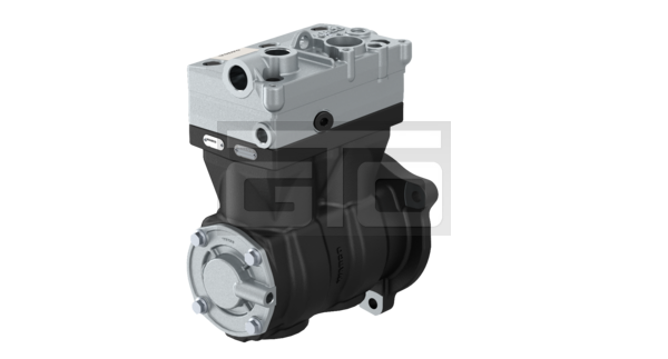 Twin-Cylinder compressor, 704 cc, flange mounted