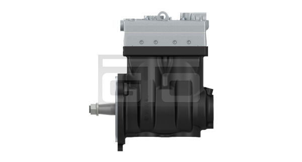 Twin-Cylinder compressor, flange mounted