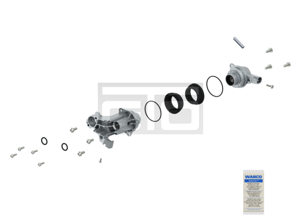 Kit: Cilinderdeksel (1/R Cylinder)