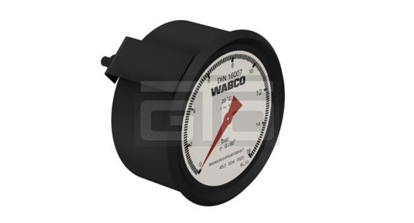 Manometer, Ø 100 mm, max. 16 bar – Bild 2