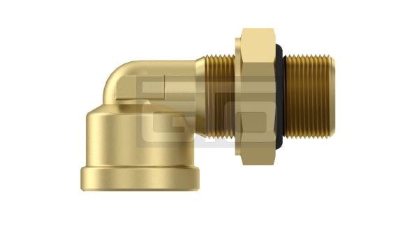 Angle Piece - with Nut - Image 3