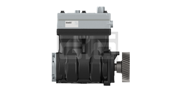 Twin-Cylinder compressor, 636 cc, flange mounted - Image 3