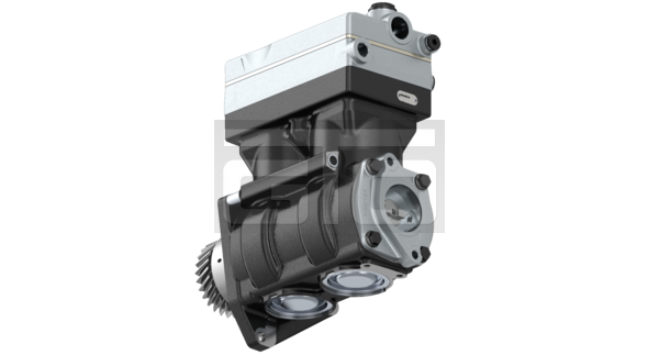Twin-Cylinder compressor, 636 cc, flange mounted - Image 3