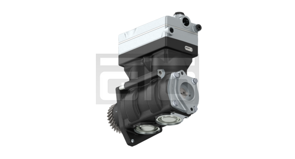 Twin-Cylinder compressor, 636 cc, flange mounted - Afbeelding 2
