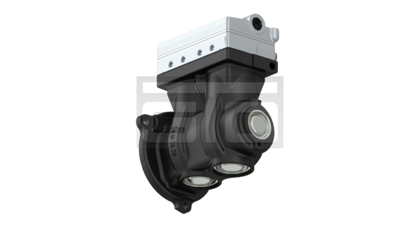 Twin-Cylinder compressor, 636 cc, flange mounted - Image 4
