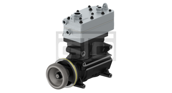 Special Twin-Cylinder compressor, 2-stage, flange mounted