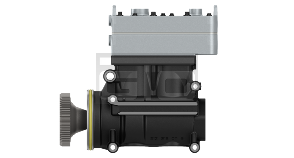Special Twin-Cylinder compressor, 2-stage, flange mounted - Image 2