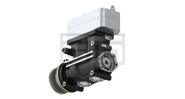 Special Twin-Cylinder compressor, 2-stage, flange mounted - Image 3