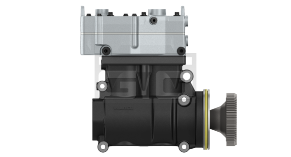 Special Twin-Cylinder compressor, 2-stage, flange mounted - Image 4