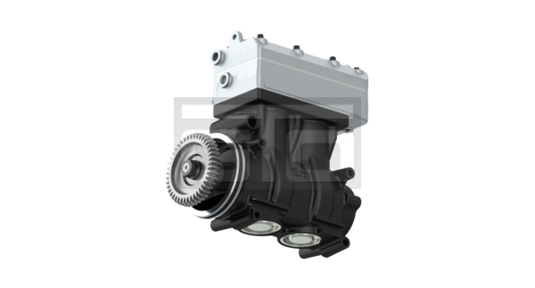Special Twin-Cylinder compressor, 2-stage, flange mounted - Image 4