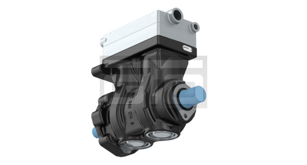 Twin-Cylinder compressor, 636 cc, flange mounted - Image 2