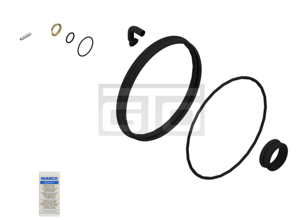 Kit: Lip Seal + Hose Coupling