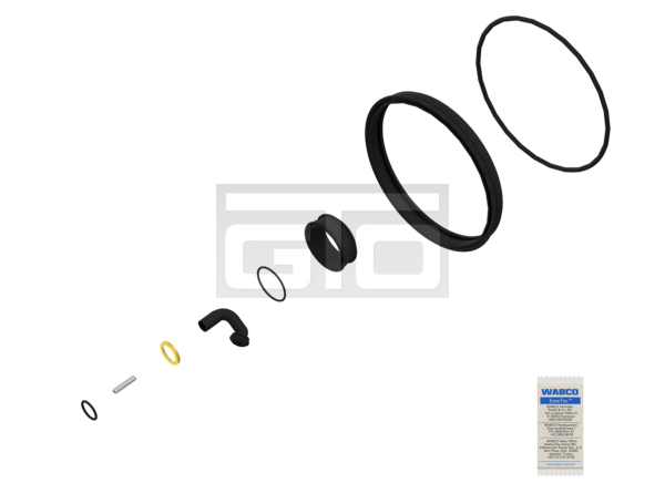 Kit: Lip Seal + Hose Coupling