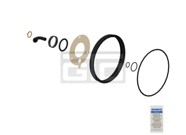 Kit: Lip Seal + Hose Coupling