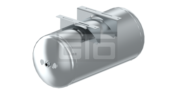 Luftbehälter 100L Ø 396x919 ALU – Bild 3