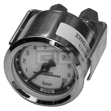 Manometer, Ø 60 mm, 2x max. 10 bar