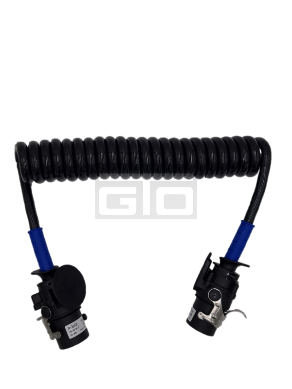 Coiled Cable 15-pole, 24V