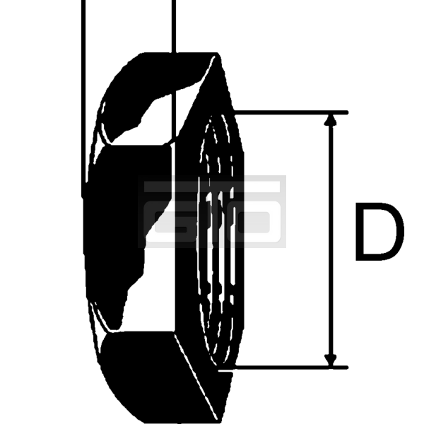 Lock Nut DIN80705-M18x1,5