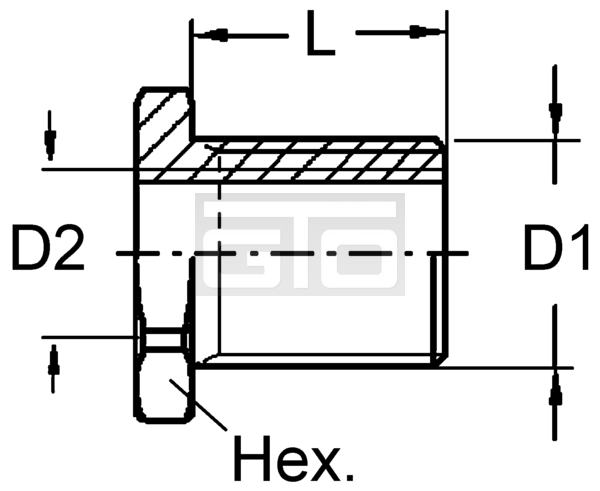 Screw Plug, full material