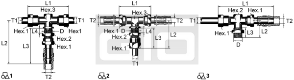 Equal-Tee-Coupling