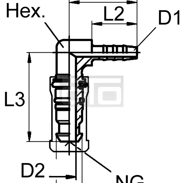 Elbow Plug Voss 5232210000
