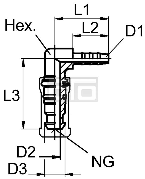 Elbow Plug Voss 5232210000