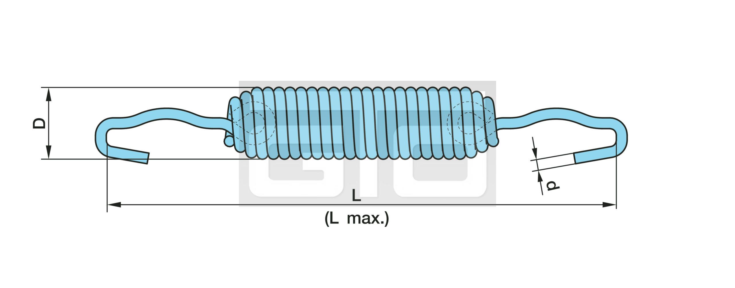 Return Stub RETURN SPRING F. MVBFST STUB AXLE - GTO Transport and Safety