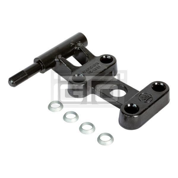 Spring plate (with spherical countersink), left
